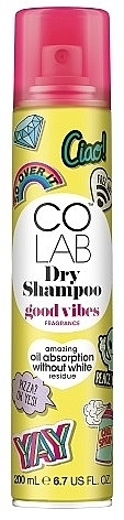Suchy szampon do włosów - Colab Good Vibes Dry Shampoo — Zdjęcie N1