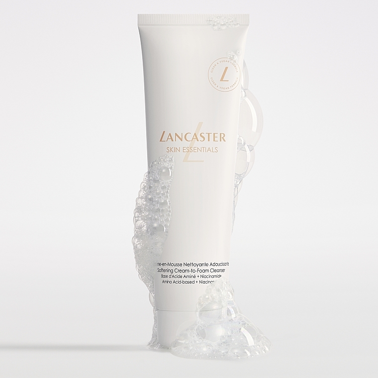 Krem-pianka do mycia twarzy - Lancaster Skin Essentials Softening Cream-to-Foam Cleanser — Zdjęcie N2