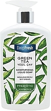 Kup Mydło w płynie do rąk Zielona Herbata - Aksan Deep Fresh Prebiotics Moisturising Liquid Soap Green Tea