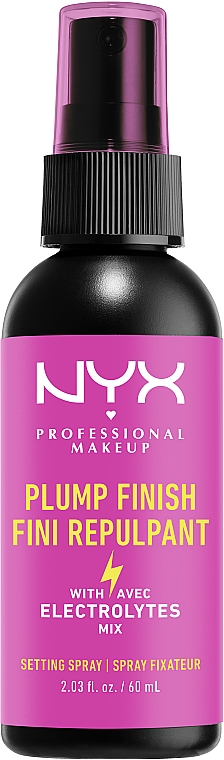 Spray utrwalający makijaż - NYX Professional Makeup Plump Right Back