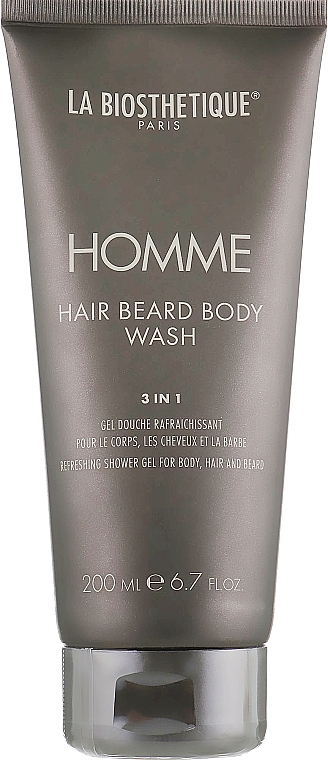 Żel do ciała, włosów i brody - La Biosthetique Homme Hair Beard Body Wash — Zdjęcie N2