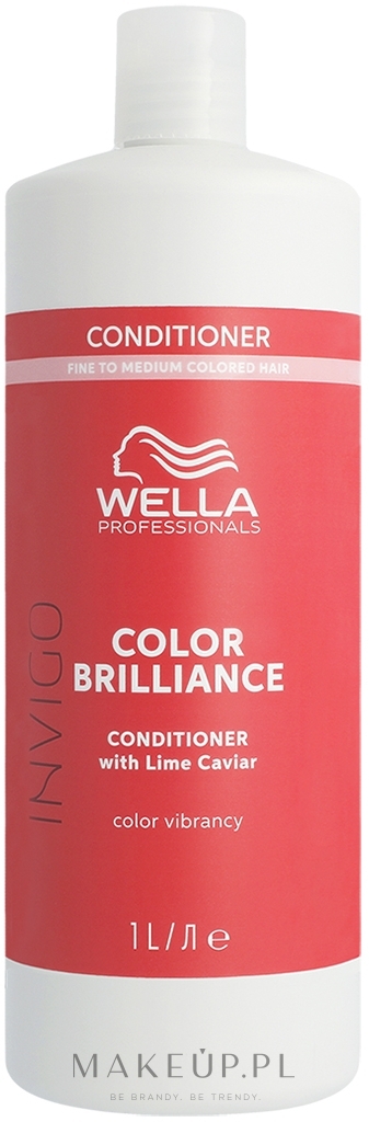 Odżywka do normalnych włosów farbowanych - Wella Professionals Invigo Color Brilliance Conditioner — Zdjęcie 1000 ml