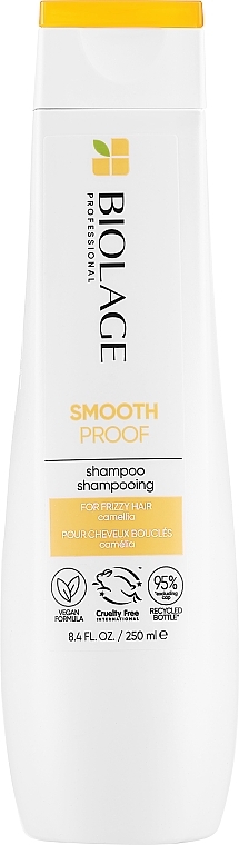 Pielęgnujący szampon do włosów niesfornych i puszących się - Biolage Smoothproof Shampoo — Zdjęcie N2