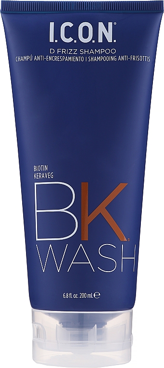 Odżywczy szampon naprawczy do włosów - I.C.O.N. BK Wash Shampoo — Zdjęcie N1