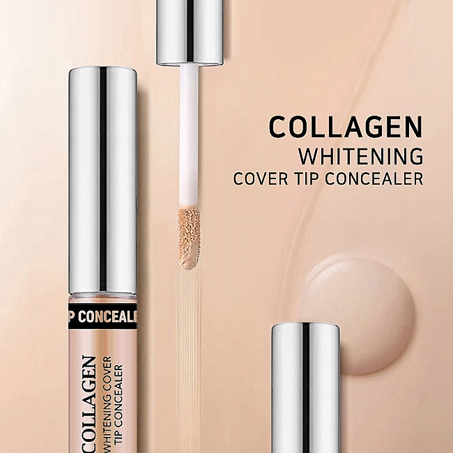 Rozświetlający korektor kolagenowy - Enough Collagen Whitening Cover Tip Concealer — Zdjęcie N2