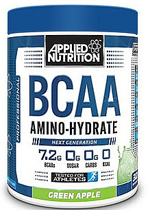 Białko serwatkowe dla sportowców o smaku zielonego jabłka - Applied Nutrition BCAA Amino-Hydrate Green Apple — Zdjęcie N1