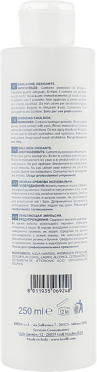 Emulsja utleniająca - Brelil Professional Colorianne Oxilan Emulsione Ossidante Profumata 9% 30 Vol — Zdjęcie N2