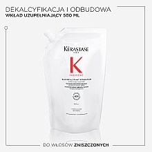 Odwapniający szampon-kąpiel regenerująca do każdego rodzaju zniszczonych włosów - Kerastase Premiere Decalcifying Repairing Shampoo (uzupełnienie) — Zdjęcie N3