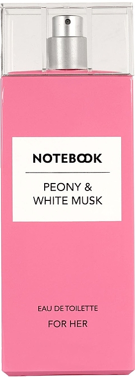 Notebook Fragrances Peony & White Musk - Woda toaletowa — Zdjęcie N1