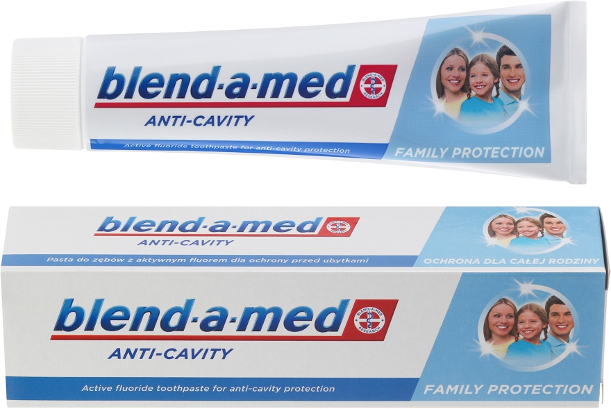 Familijna pasta przeciwpróchnicza do zębów - Blend-a-med Anti-Cavity Family Protect Toothpaste — Zdjęcie N1