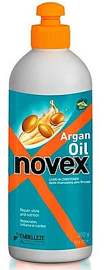 Odżywka leave-in z ekstraktem chia - Novex Argan Oil Leave-In Conditioner — Zdjęcie N1