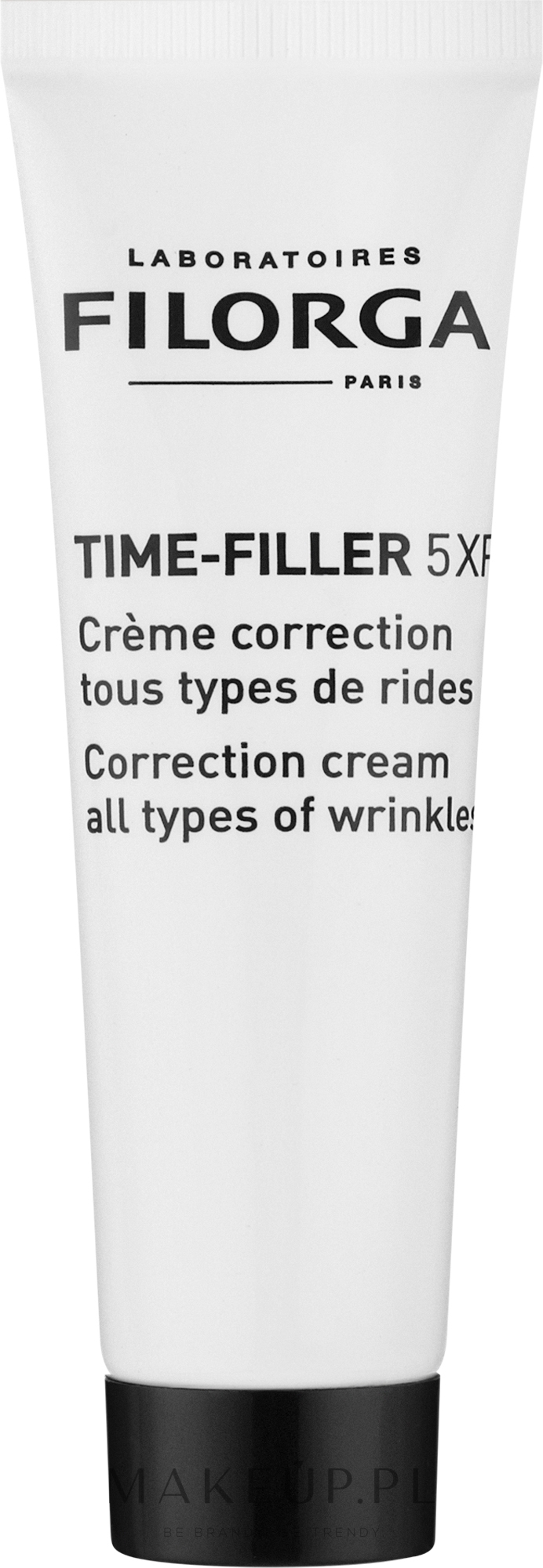Przeciwzmarszczkowy krem do twarzy w tubce - Filorga Time-Filler 5XP Correcting Cream Tube — Zdjęcie 30 ml
