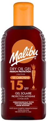 Suchy olejek w żelu - Malibu Dry Oil Gel SPF15 With Beta Carotene — Zdjęcie N1