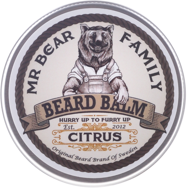 Balsam do brody - Mr Bear Family Beard Balm Citrus  — Zdjęcie N1