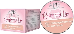 Cukrowy peeling do ust - APIS Professional Raspberry Lips Sugar Lip Scrub  — Zdjęcie N1