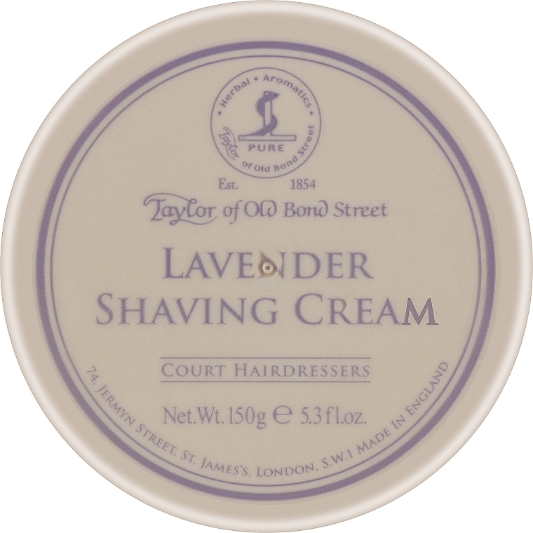 Luksusowy krem do golenia dla mężczyzn Lawenda - Taylor of Old Bond Street Lavender Shaving Cream Bowl — Zdjęcie N1
