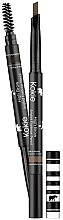 	Kredka do brwi - Kokie Professional High Brow Angeled Brow Pencil — Zdjęcie N2