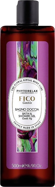 Żel pod prysznic i do kąpieli - Phytorelax Laboratories Floral Ritual Gentle Fig Bath & Shower Gel — Zdjęcie N1