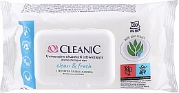 Kup Uniwersalne chusteczki nawilżane - Cleanic Clean & Fresh
