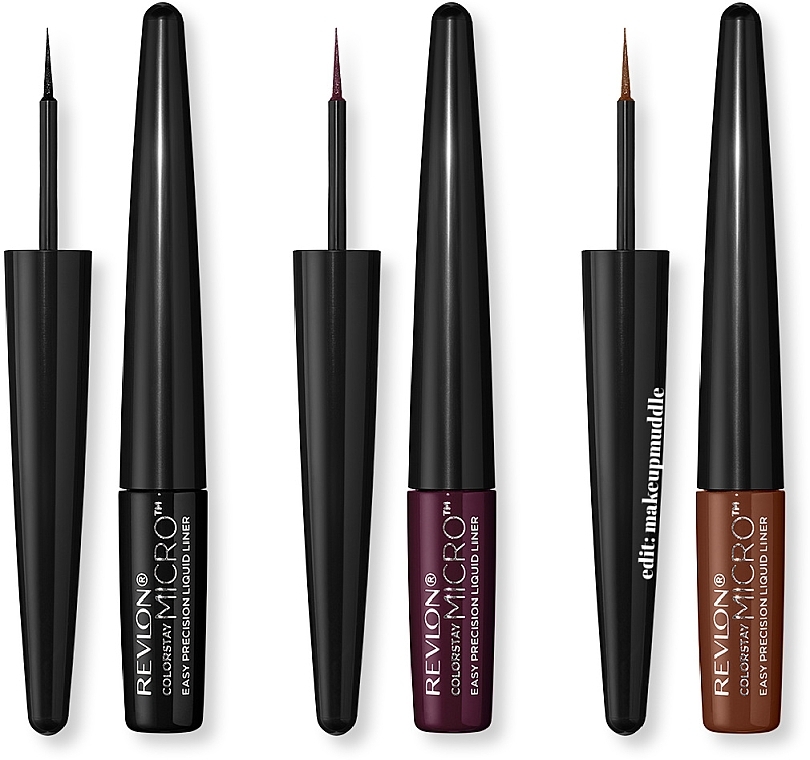 Płynny eyeliner - Revlon ColorStay Micro Easy Precision Liquid Eyeliner — Zdjęcie N3