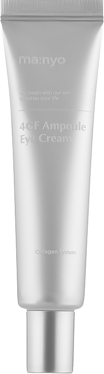 Nawilżający krem pod oczy o działaniu ujędrniającym - Manyo Factory 4GF Ampoule Eye Cream — Zdjęcie N1