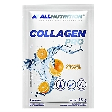 Kolagen na stawy i więzadła o smaku pomarańczowym - Allnutrition Collagen Pro Orange (saszetka) — Zdjęcie N1