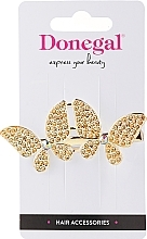 Kup Spinki do włosów, FA-5626+1, złote motyle - Donegal