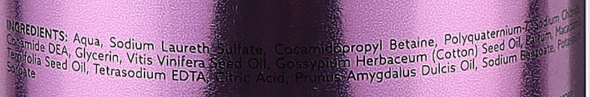 Szampon do włosów wysokoporowatych z olejkiem winogronowym - Ronney Professional Oil System High Porosity Hair Grape Shampoo — Zdjęcie N2