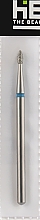 Kup Frez diamentowy, podłużny, 1,6 mm, L-4 mm, niebieski - Head The Beauty Tools
