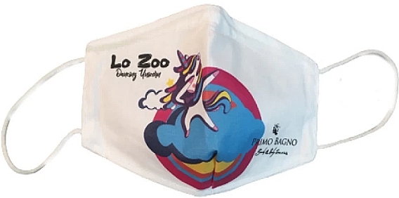 Maseczka ochronna na twarz Dancing Unicorn - Primo Bagno Lo Zoo Face Protection Mask — Zdjęcie N1