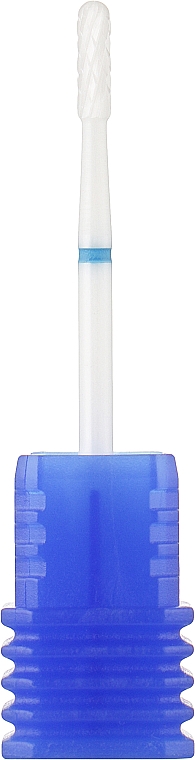 Frez ceramiczny, walec, 2,3 mm, niebieski - Head The Beauty Tools — Zdjęcie N1