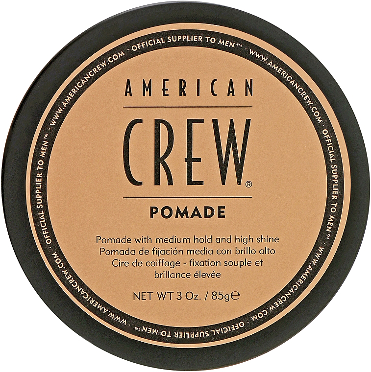 Nabłyszczająca pomada do włosów, średnie utrwalenie - American Crew Classic Pomade