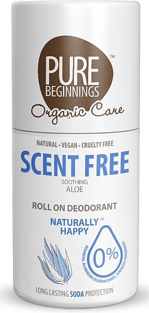 Dezodorant Scent Free - Pure Beginnings Eco Roll On Deodorant — Zdjęcie N1