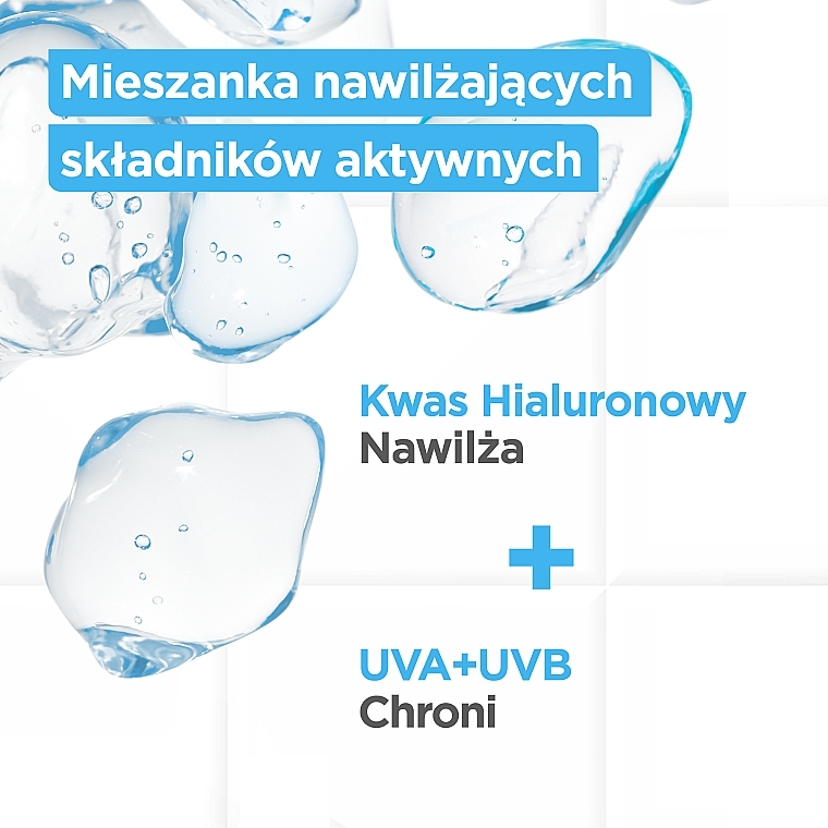 Codzienny krem nawilżający - Mixa Hyaluronic Acid Daily Invisible SPF50 Cream — Zdjęcie N5