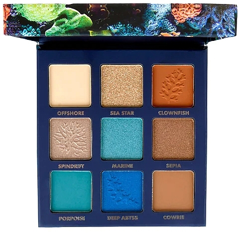 Paleta cieni do powiek - Barry M Wildlife Ocean Eyeshadow Charity Palette — Zdjęcie N1