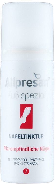 Koncentrat z przeciwgrzybiczną ochroną do paznokci - Allpresan Foot Special 7 Concentrate Polish — Zdjęcie N3