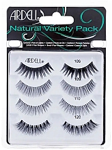 Kup Zestaw sztucznych rzęs - Ardell Natural Variety Pack Black 106, 109, 110, 120