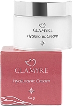 Hialuronowy krem ​​do twarzy - Glamyre Hyaluronic Cream  — Zdjęcie N1