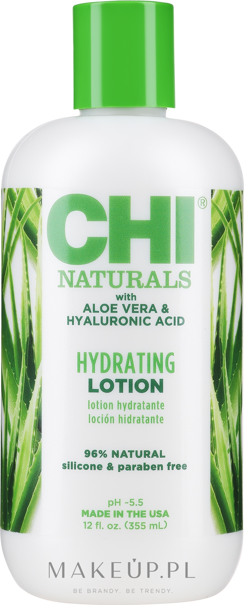 Nawilżający balsam do włosów - CHI Naturals With Aloe Vera Hydrating Lotion — Zdjęcie 355 ml