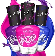 Lakier do paznokci - L.A. Girl Color Pop Nail Polish — Zdjęcie N2