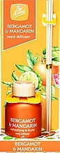Dyfuzor zapachowy Bergamotka i mandarynka - Pan Aroma Bergamot & Mandarin Reed Diffuser — Zdjęcie N1