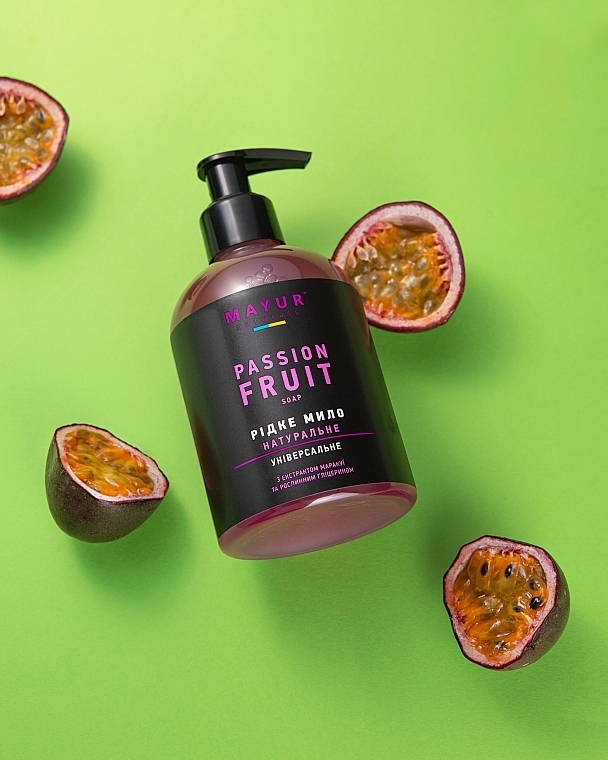 Mydło w płynie Marakuja - Mayur Liquid Soap Passion Fruit — Zdjęcie N5