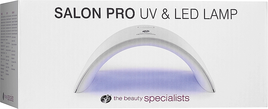 PRZECENA! Lampa UV/LED, biała - Rio-Beauty Salon Pro UV & LED Lamp * — Zdjęcie N2