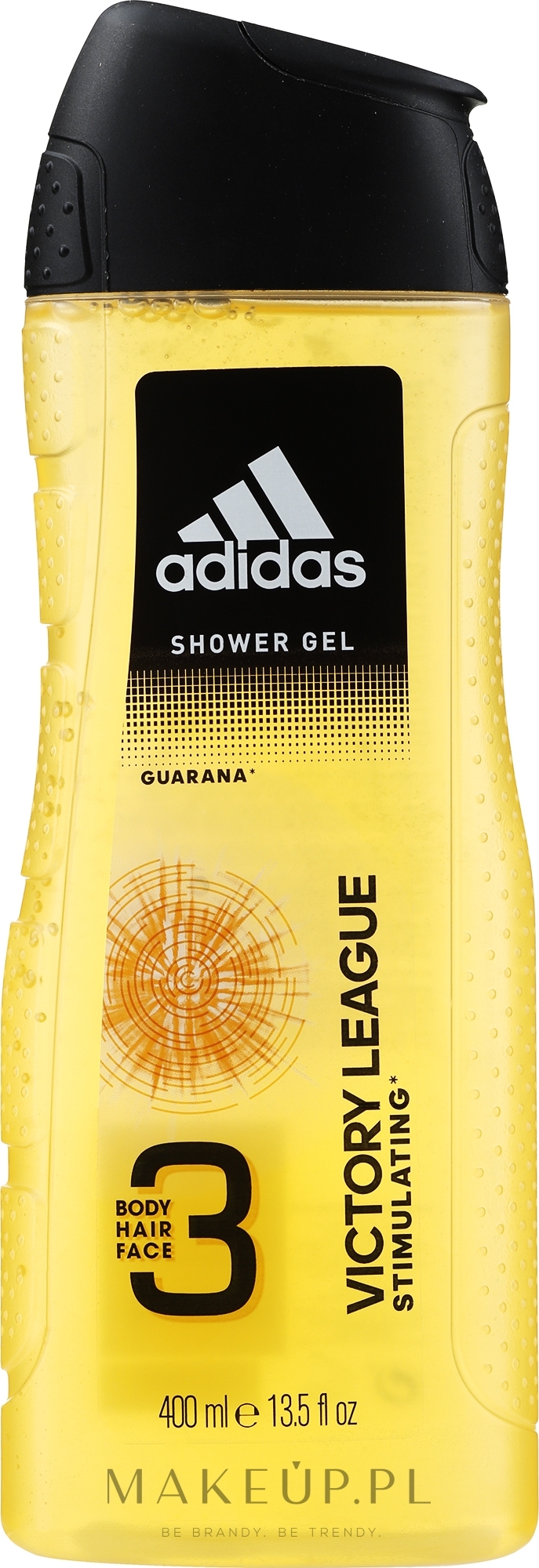 Adidas Victory League - Żel pod prysznic 3 w 1 dla mężczyzn — Zdjęcie 400 ml