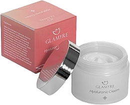 Hialuronowy krem ​​do twarzy - Glamyre Hyaluronic Cream  — Zdjęcie N2