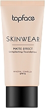 Kup Długotrwały podkład do twarzy - Topface Skinwear Matte Effect Foundation SPF 15