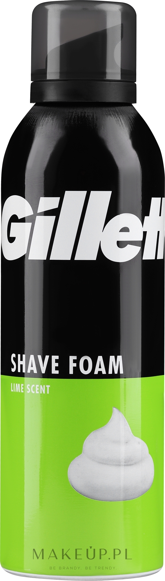 Cytrynowa pianka do golenia - Gillette Classic Lemon Lime Shave Foam For Men — Zdjęcie 200 ml