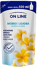 Mydło w płynie Naturalna ochrona skóry - On Line Monoi&Jojoba Soap (uzupełnienie) — Zdjęcie N1