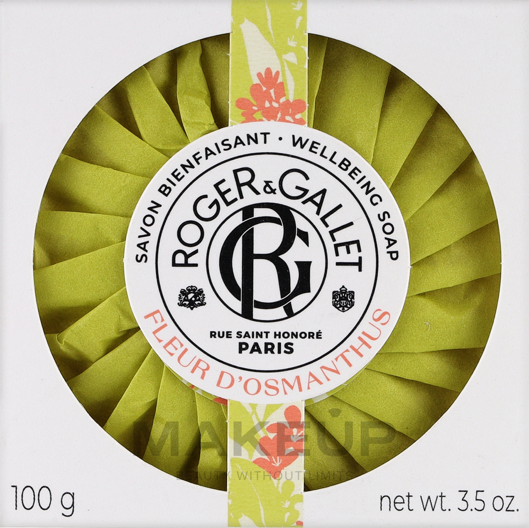 Roger&Gallet Fleur D'Osmanthus - Mydło — Zdjęcie 100 g