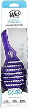 Kup Szczotka do wszystkich rodzajów włosów, fioletowa - Wet Brush Shower Detangler Purple Glitter